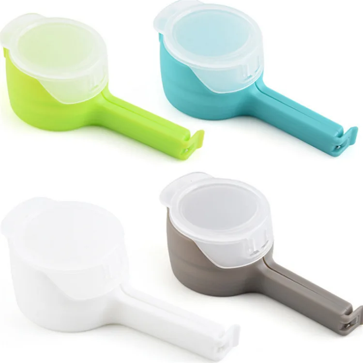 Multi-function open type plastic sealing bag clips for coffee potato and food bags Fresh-keeping and moisture-proof