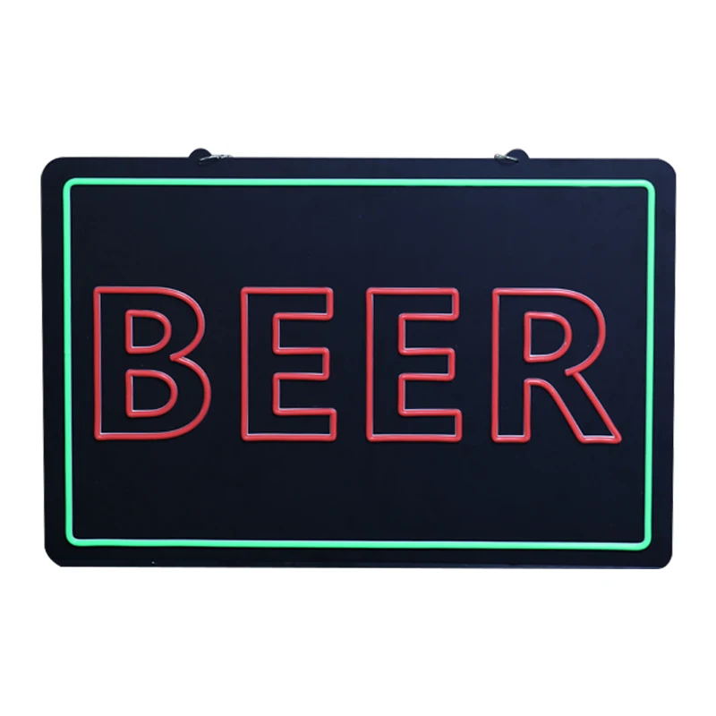 Advertising Hanging Beer Bar 12V 24V Silicon Neon Beer Signs Used Acrylic Neon Bar Signs For Sale Made Custom