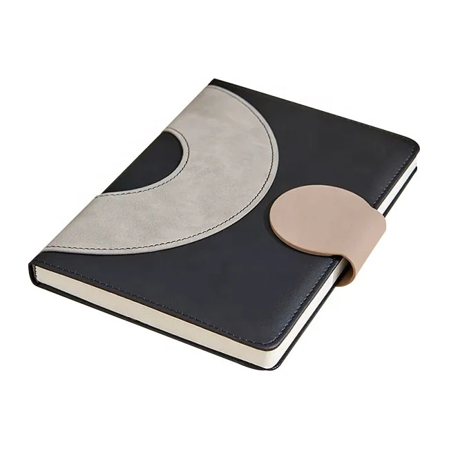 Custom Printing Hardcover Factory Price Pu Leather Elastic Band Journal Diary Planners Notebooks