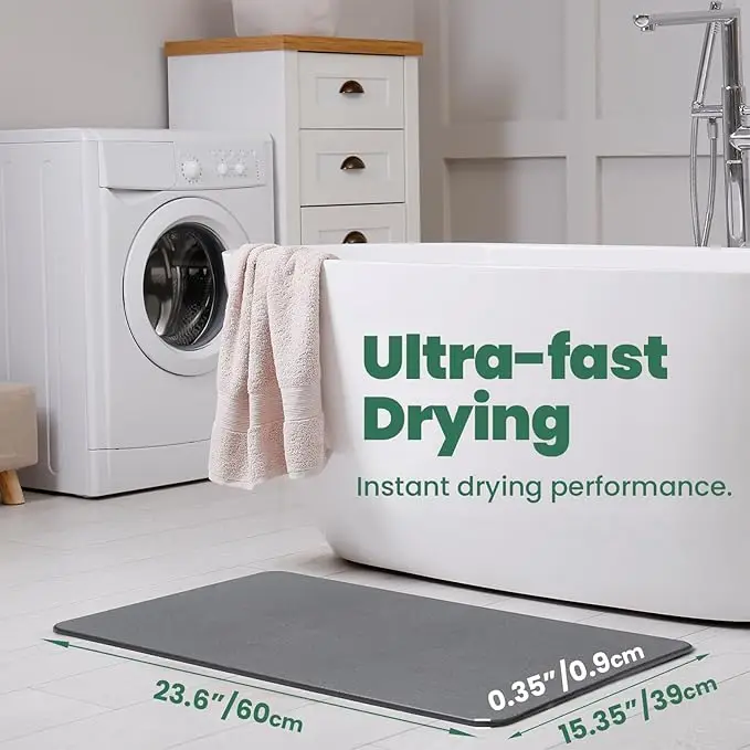 Diatomite Stone Bath Mats Diatomite Pad Diatomaceous Earth Originate Stone Bath Mats Diatomite Mat For Home