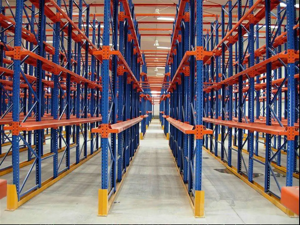 Durable In Use Automated Warehouse Pallet Storage System Radio Shuttle Racking System