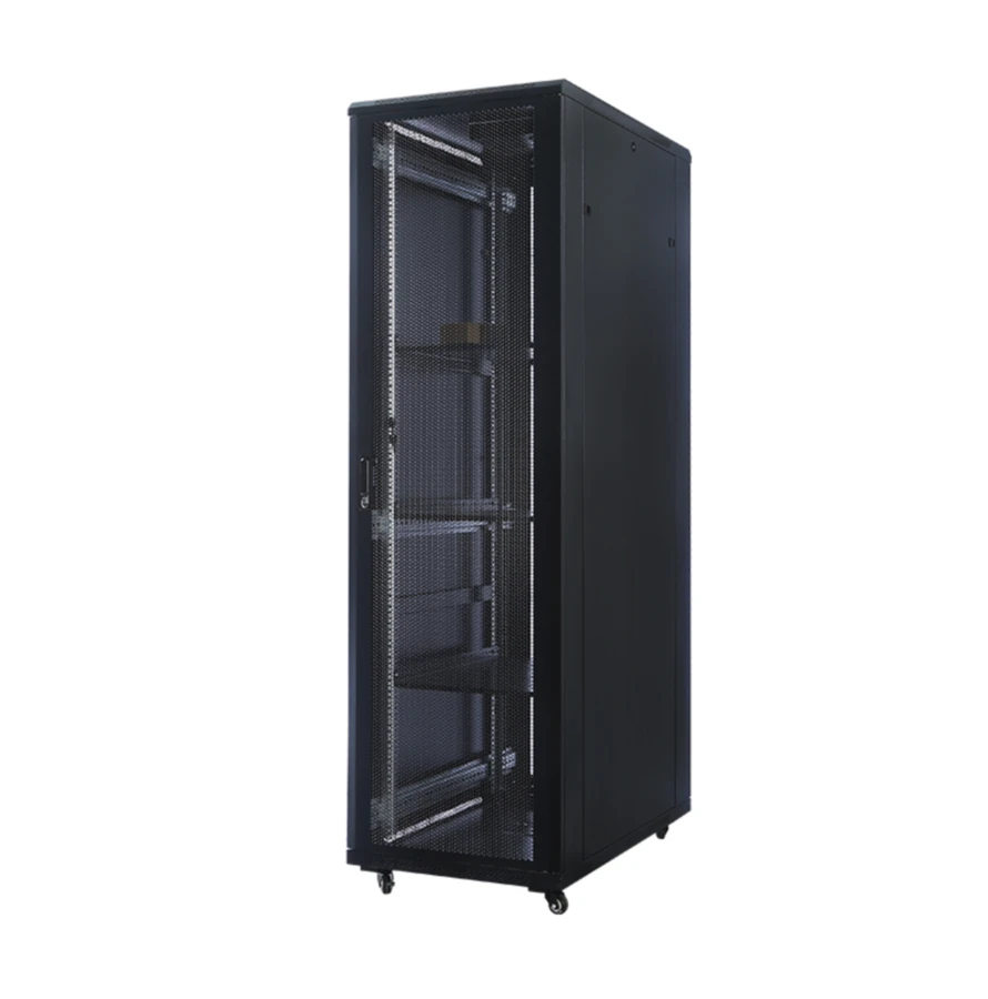 47U server network cabinet 600 * 600 * 2200 data center switch cabinet rack 19 inch floor type