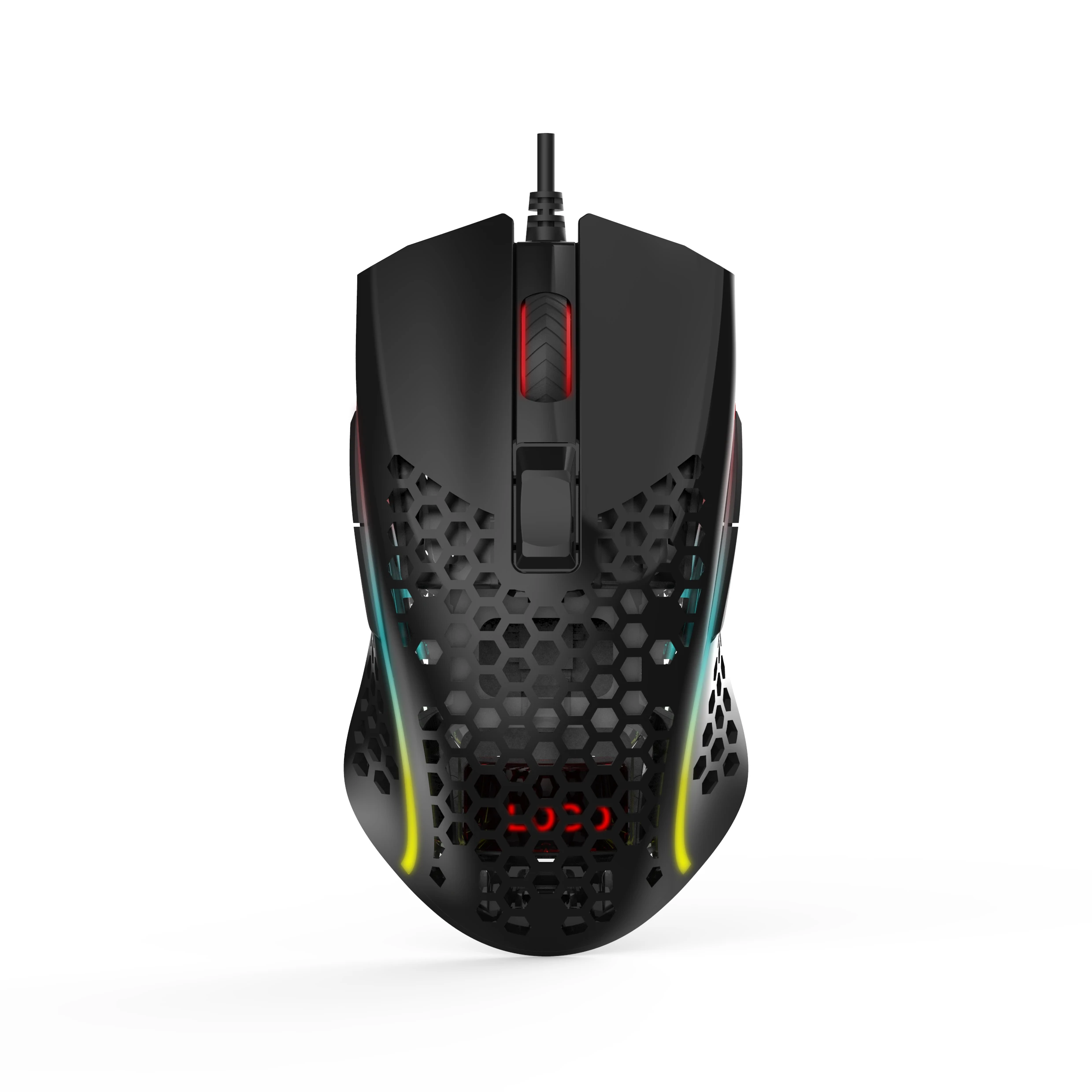 Лучшая Ультралегкая игровая мышь 2020, игровая мышь с сотовым корпусом 6651/3325/3389 IC, на выбор мышь с высоким разрешением