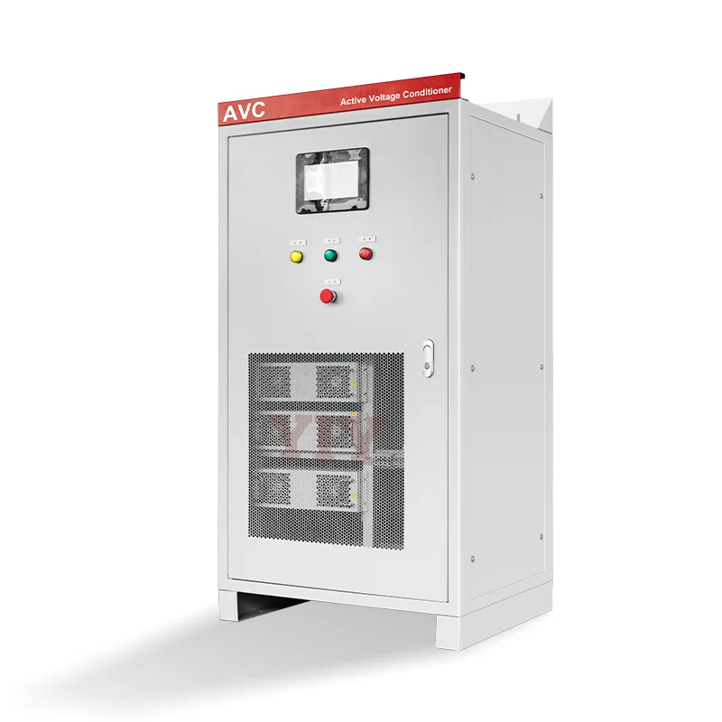 IGBT CONTACTLESS TYPE VOLTAGE REGULATOR 3 PHASE 300KVA High frequency Automatic Voltage Conditioner