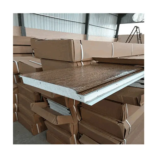EPS Sandwich Wall Panel for Interior/Exterior Walls Construction Material Insulated