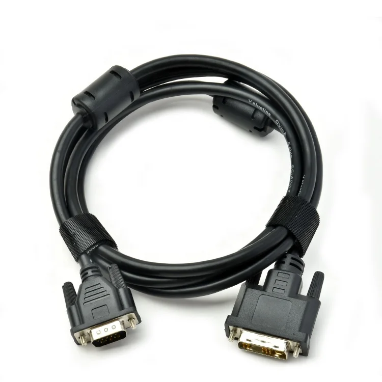 DVI to VGA Cable  DVI  12+5 Male VGA HD 15Pin Male Converter Adapter Cable