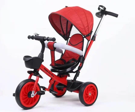 cheap price stroller 4 in 1 push tricycle kids bike children trikes baby tricycle