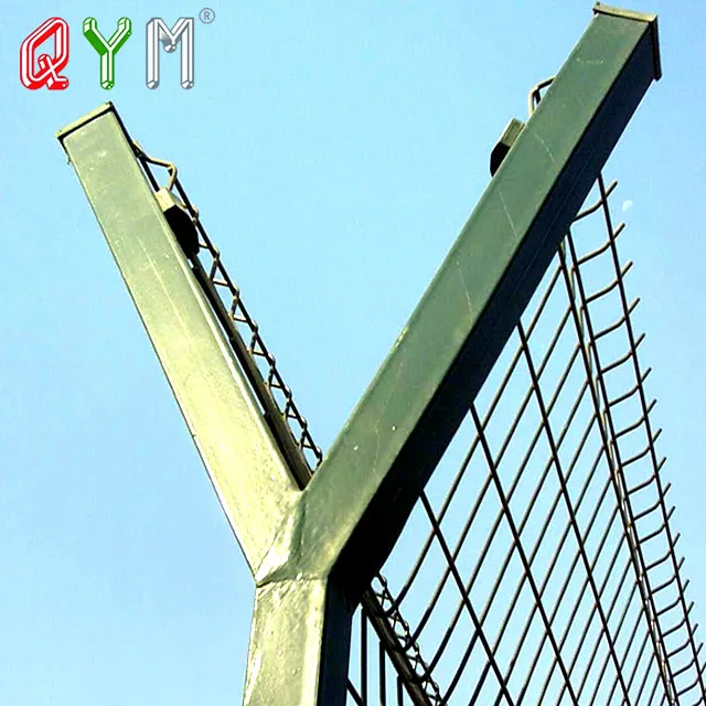 High Security Airport Anti Climbing Fence Prison Razor Blade Fence