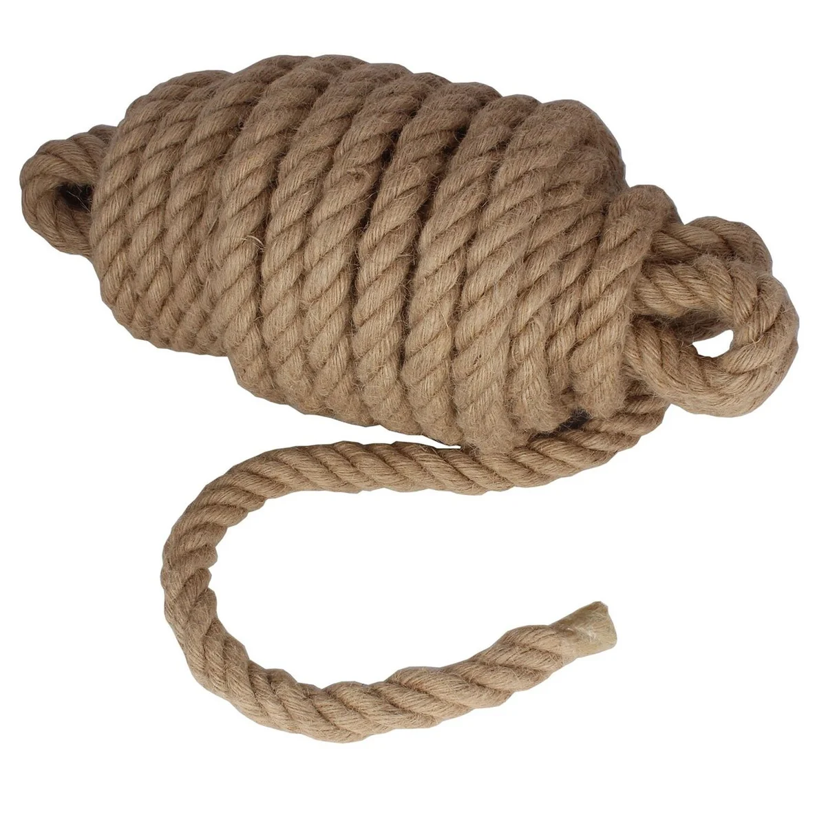 8/10/12mm diameter 50m thick strong twisted natural 100% jute Burlap String Rope
