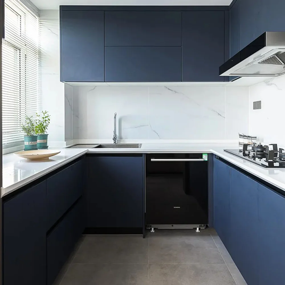 Modern Import Pullout  Kabinet  Fast Delivery American Custom Modular Modern Design outside Kitchen Furniture Kitchen Cabinet
