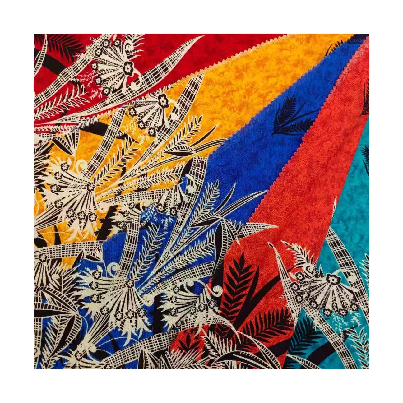 rayon/polyester fabric printed viscose fabric rayon T-shirt sleep wear rayon fabric