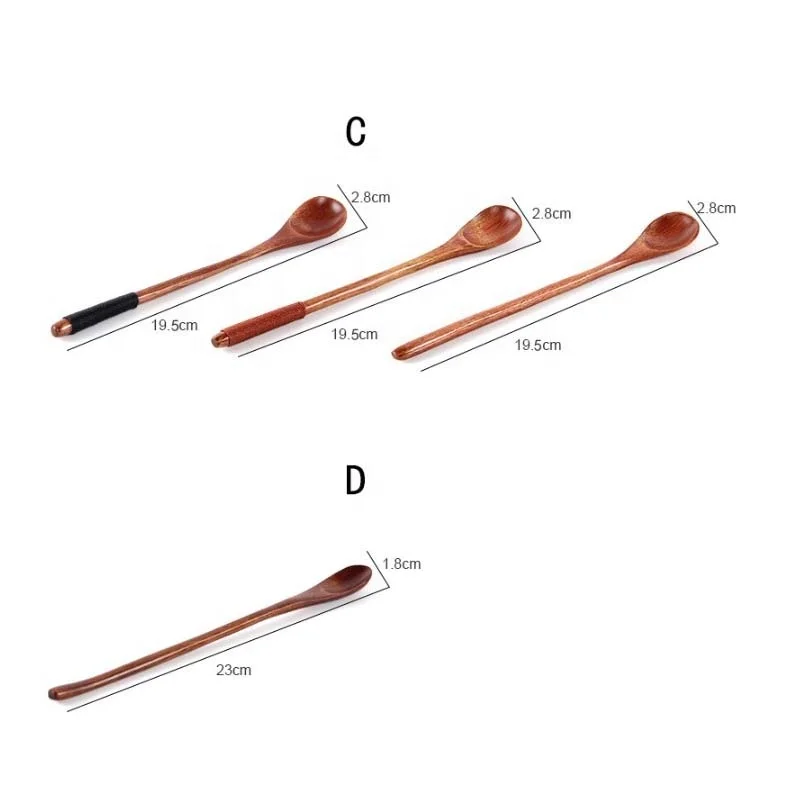 
Wholesale custom wood honey spoon /coffee spoon 