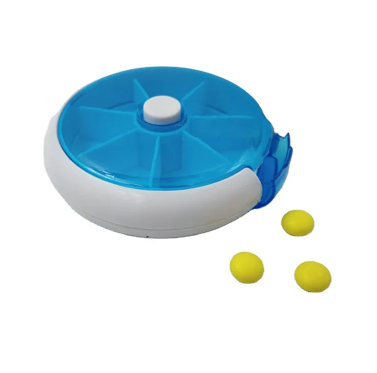 Factory sale 7 grid seven days pill storage cases plastic box portable travel kit for travel 7 compartments sealed Pill Box