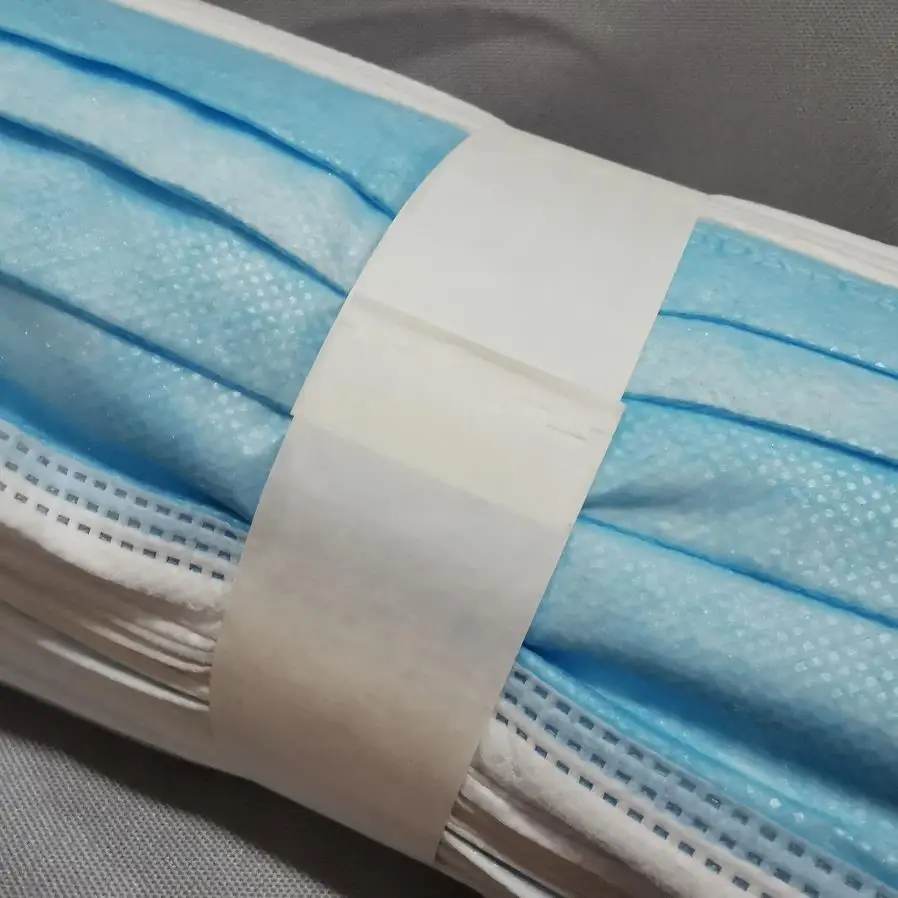 30mm White Strapping Banding Paper Rolls Recycled Tie Bundling Craft Paper Tape Manufacturer for Banding Machine WK02-30