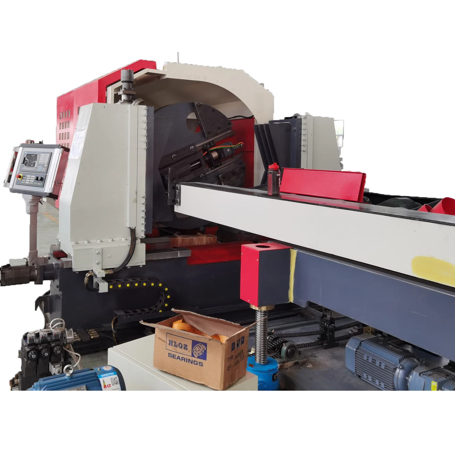 Высокоскоростная машина для резки труб и фитингов (поворотный тип платформы/стола)