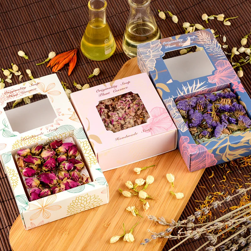 Wholesale Floral Rose Jasmine Soap Honey Soap for Sensitive Skin Body Cleanser Lavender PH Balance Away Odor Yoni Soap