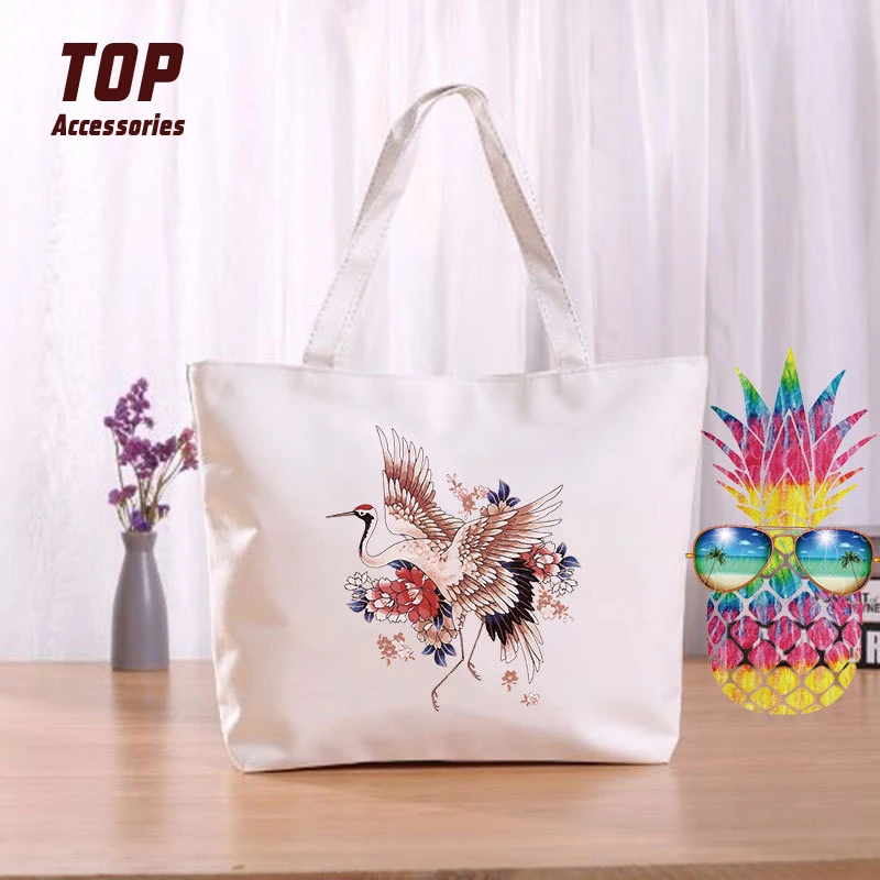 High quality Wholesale High Quality Chinese Style Crane Pattern Heat Transfer Sheets