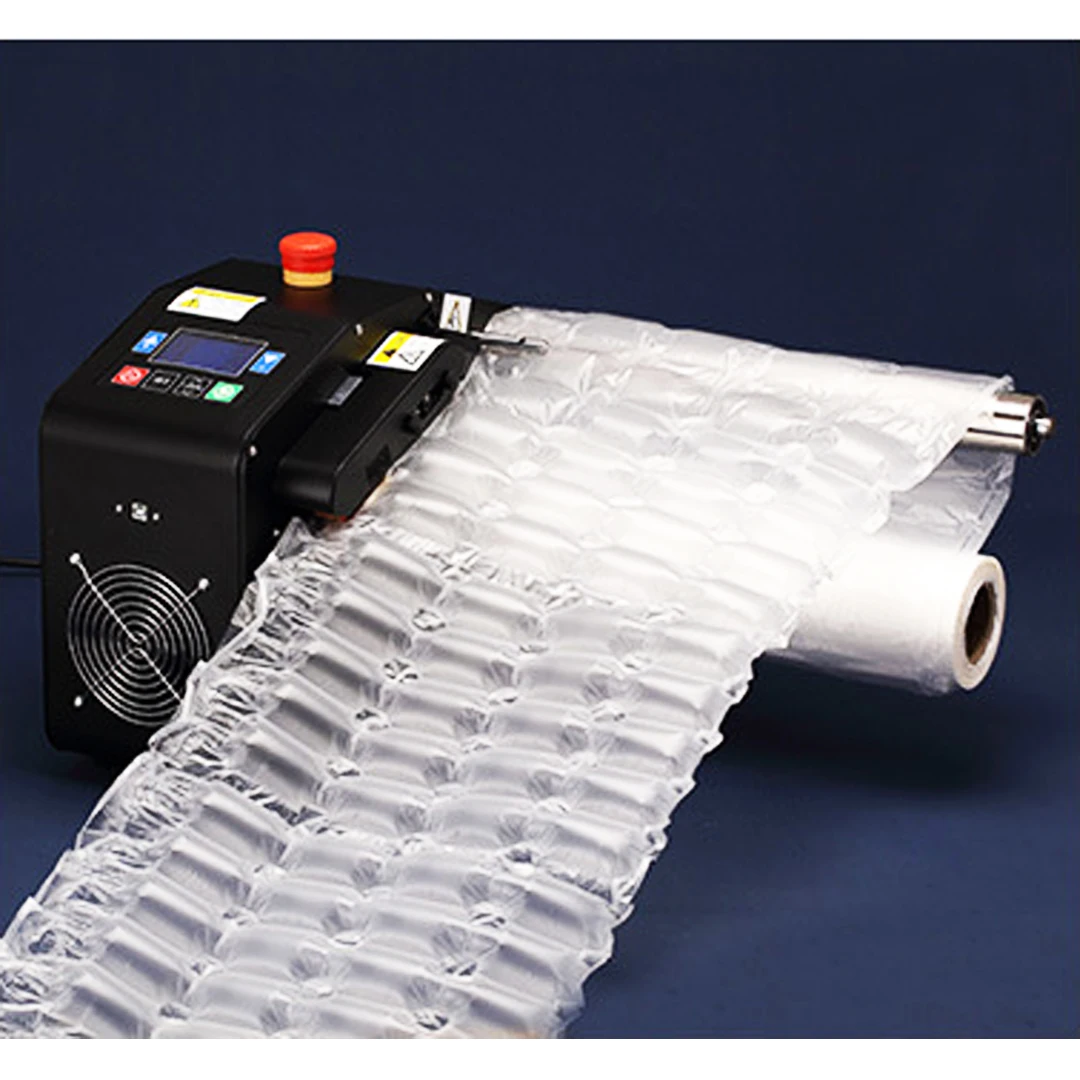 Jinteng Easily Operational Air Cushion Column Film Bag Packaging Making Machine.