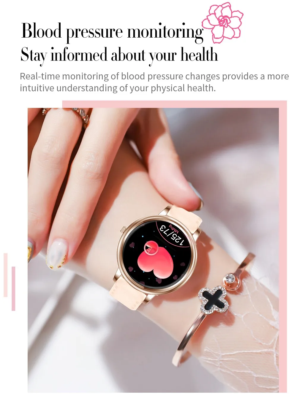 Customized Logo Men Women Smartwatch Sport Android IOS Smart Watch Round Screen Mobile Phone