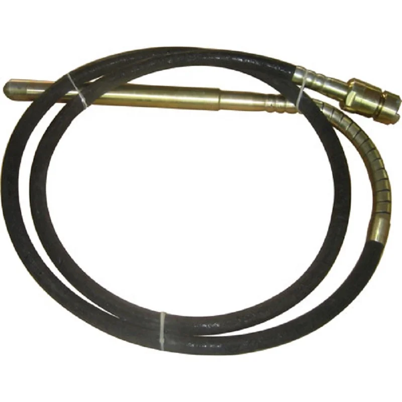 Dynapac type concrete poker vibrator hose shaft