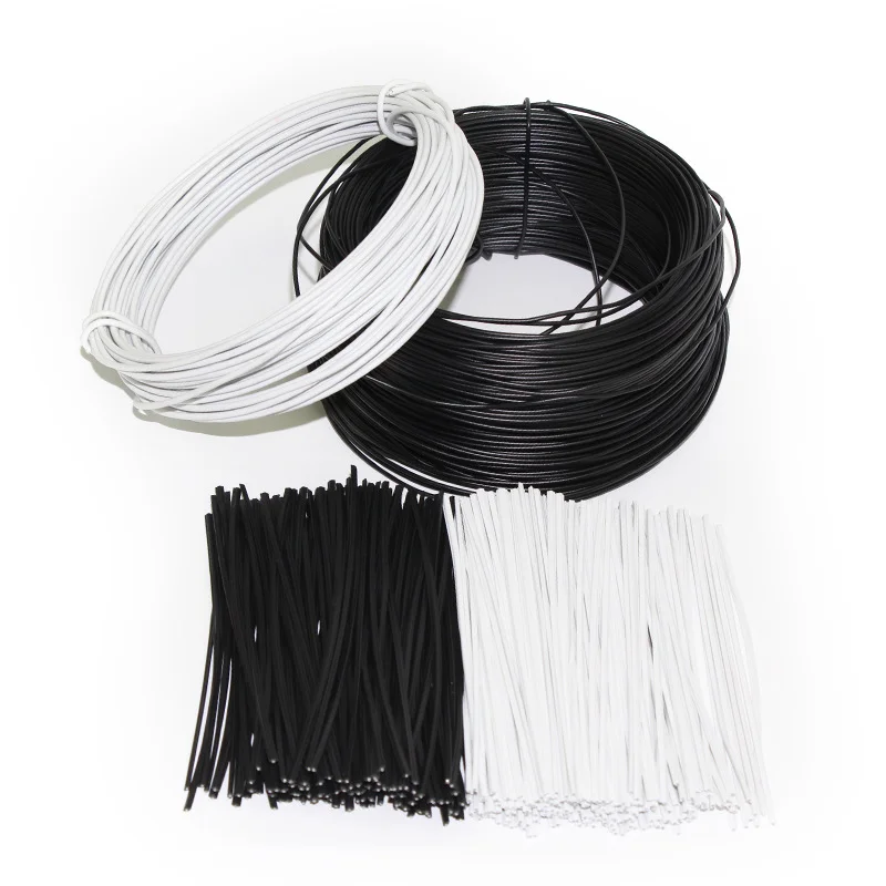 Metal Coated Galvanized Iron Steel Wire With PVC and PE for garden Planting Grass Pre-cut Plant Twist Tie