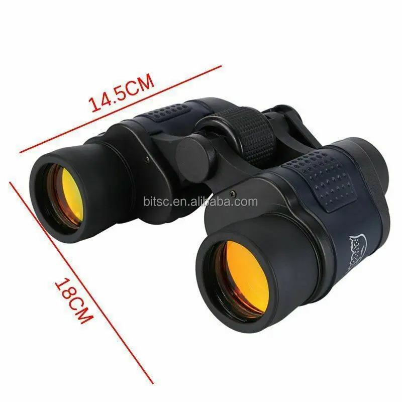 Optical Binoculars - 10X High Definition Night Vision Binoculars with 60X60 Magnification for 3000M Clear Viewing