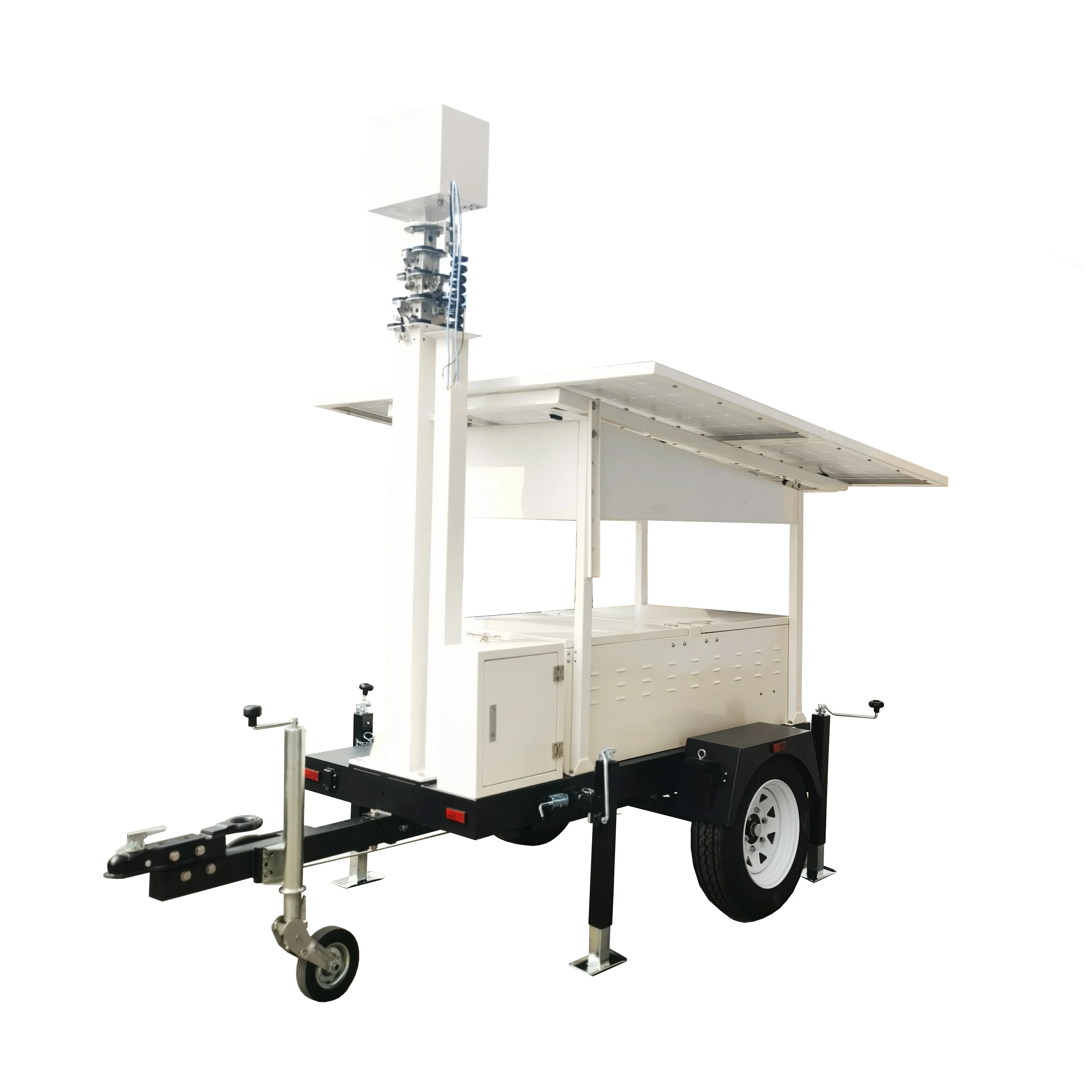 Mobile CCTV camera solar trailer price
