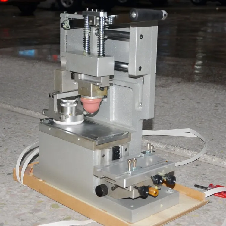 HX-140 factory Wholesale desktop 90mm ink cup manual pad printer logo pad printing machine for sale