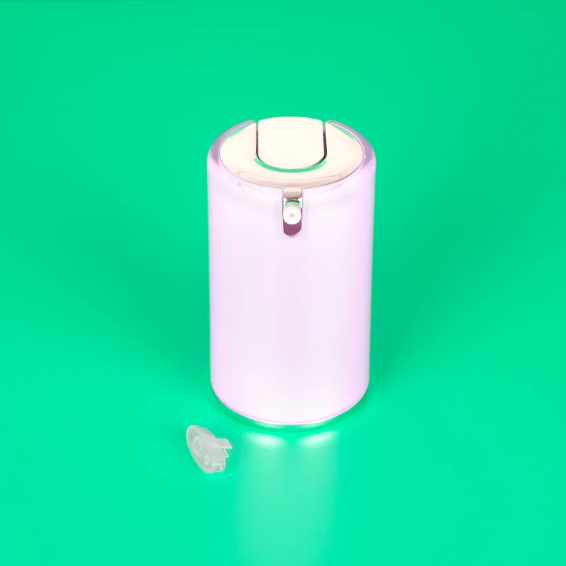 30ml Luxury airless plastic bottle cosmetic 30ml airless pump jar 1oz for moisturizer cream