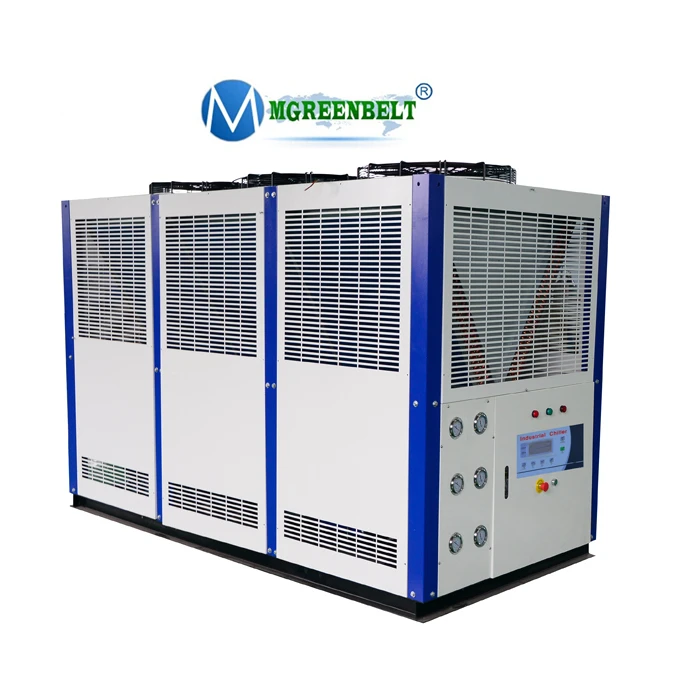 Low Temperature -5C -10C 30HP Brewery Cooling Industrial Glycol Chiller For Beer Equipment