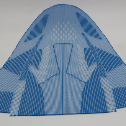 
wholesale breathable jacquard shoes upper 