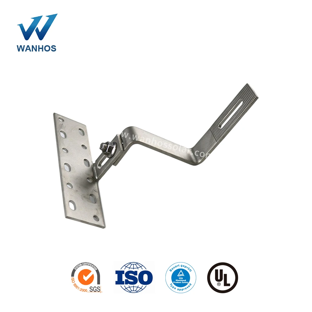 Roof Hook For Solar Photovoltaic Mounting Systems A2 Solar PV Tile  Roof Brackets