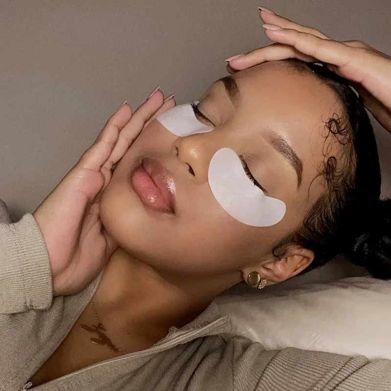 VEYES Wholesale Gel Pads Lash Lint Free Eyepatch Collagen Eyepad Eyelash Extensions Under Eye Gel Pads For Eyelash Extension