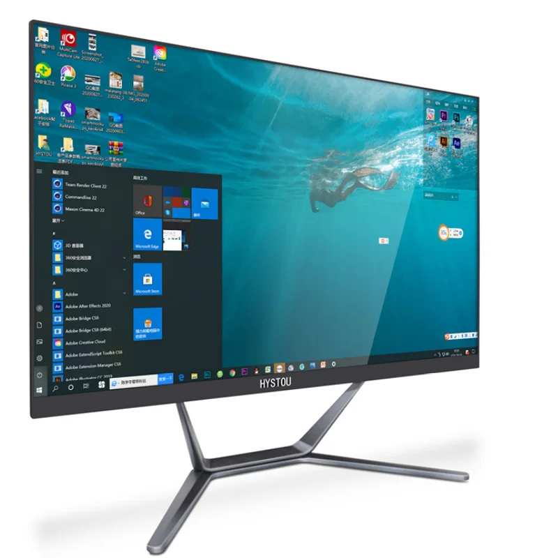 Оптовая продажа, полные настольные компьютеры Core i5 7300HQ, полный настольный компьютер 23,8 дюйма, цена