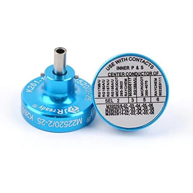 JRready K261-1 Positioner for Pin Terminal Contacts afm8 YJQ-W1A Suitable for Connector MIL-C-81511 SERIES 1 2,CONTACT