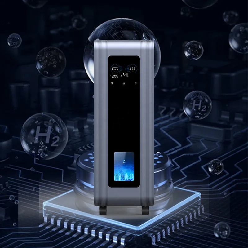 3000ml Purity Therapy Generator Electrolysis Water Inhalation Hydrogen Machine SPE PEM