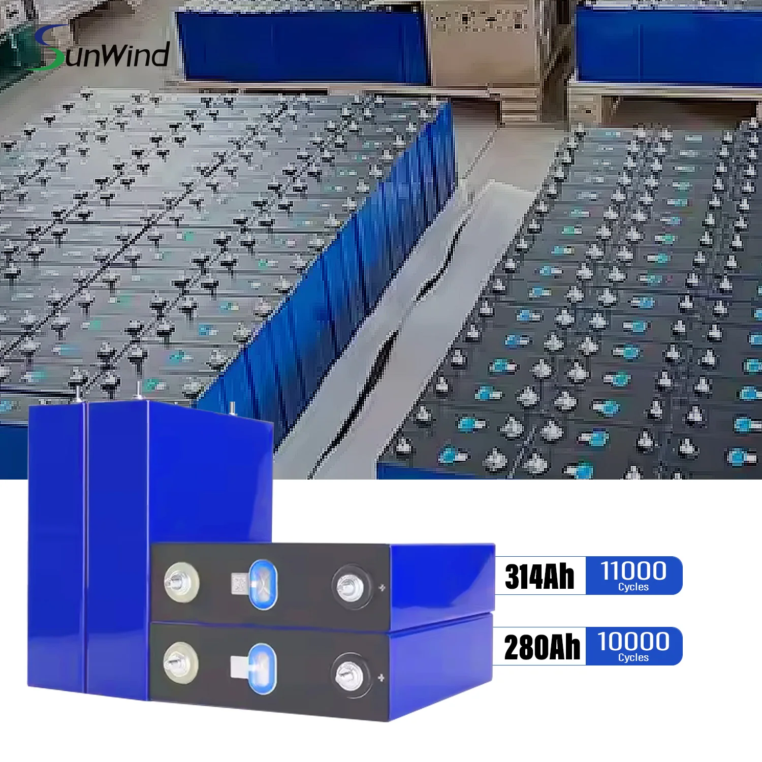 Литиевая батарея высокой мощности/150Ah/ 230 Ah/ 280Ah/340Ah LiFePO4 для RV/солнечной системы/яхты/автомобиля SWLPB
