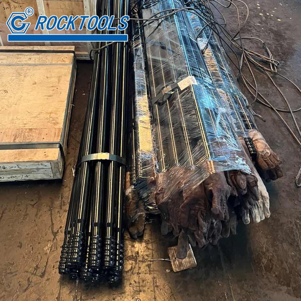 Top Hammer Speed Rods Spare Parts T38 Thread 1220mm 1830mm Extension Drill Rod for Mining Drill Rig
