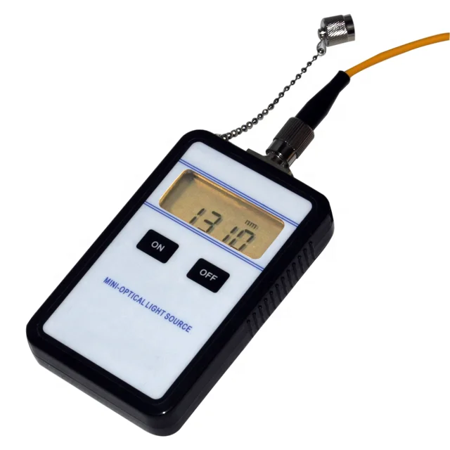 Fiber Optic Tester Test Equipment Mini Optical Laser Light Source