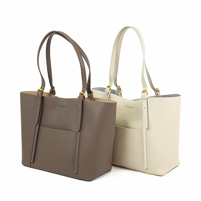 carteras para dama Oem Custom Logo Luxury Embossed Large Capacity Leather Tote Bags For Women Purses