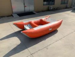 Hull Material Inflatable Pontoon Thundercat Catamaran Commercial Fishing Boat for Sale