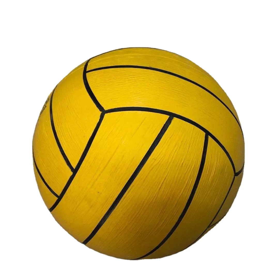 Amazon hot sale High quality customized logo color size 5 sports rubber water polo ball