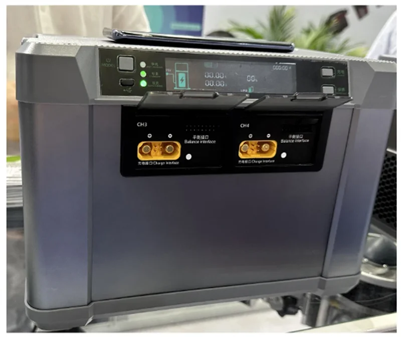 EV-PEAK зарядное устройство UT1 100 А 6000 Вт 2 дюйма 4 режима работы для сельскохозяйственных дронов 12S-14S батарея LiPo LiHV