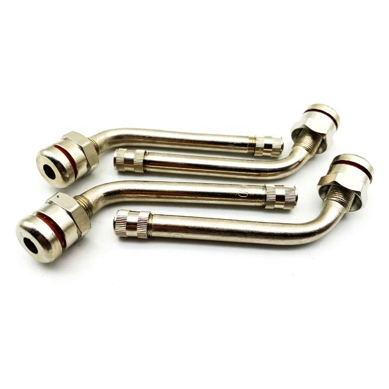 Truck Nickel Plated Bus Clamp In Tubeless Metal tire valve tr545d