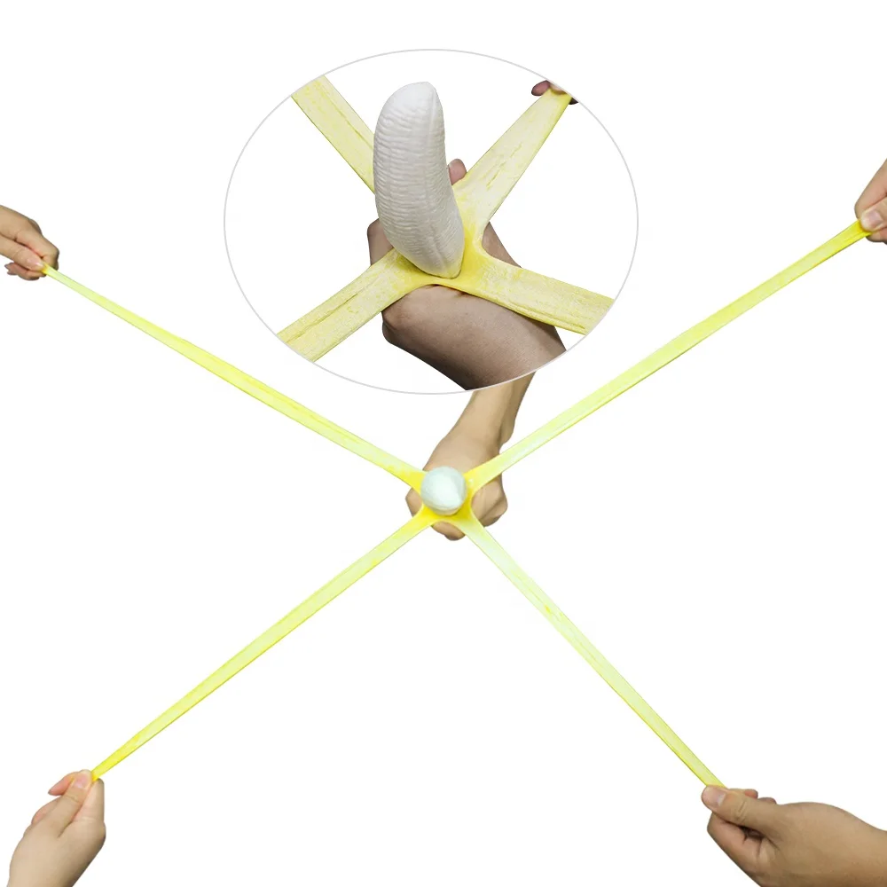 Tpr Antistress Peel Banana Pinch Stress Relief Toys