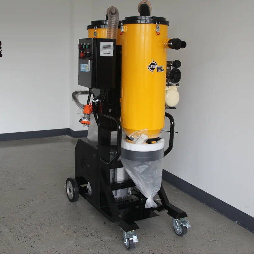 10HP Powerful Automatic Cleaning Concrete Floor Dust HEPA Vacuum