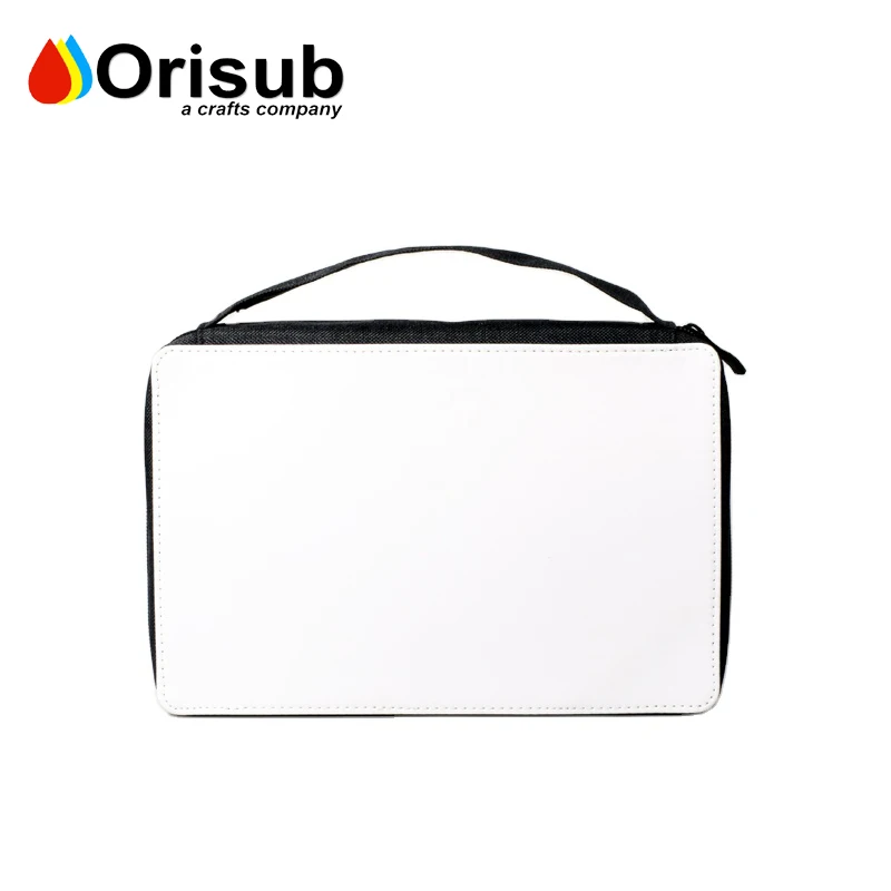 Heat transfer Bible Book Cover Bag Sublimation Fabric Bible Covers with Zipper