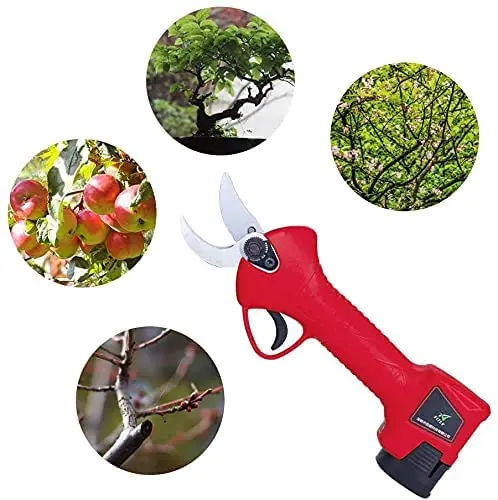 Беспроводные перезаряжаемые электрические ножницы для обрезки, садовые ножницы для обрезки, секатор, инструмент для резки ветвей