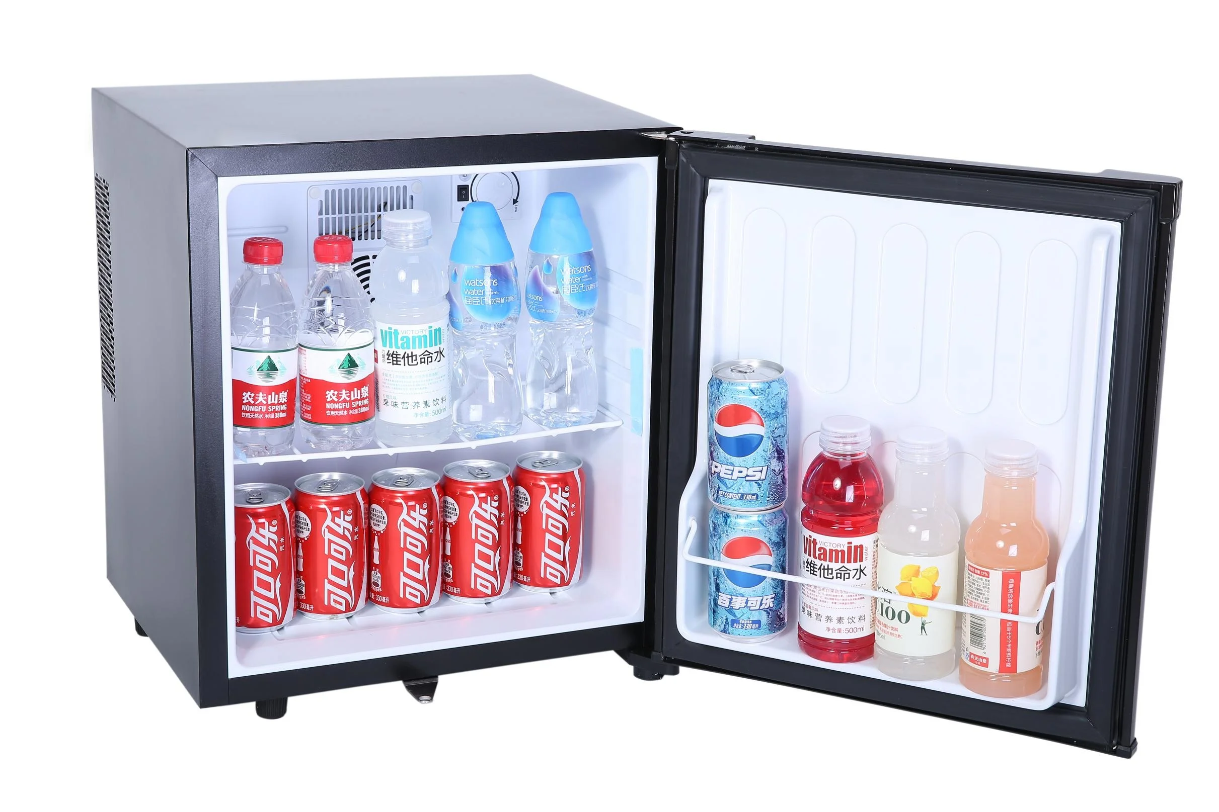 Thermoelectric minibar fridge  solid door 30L for hotel room