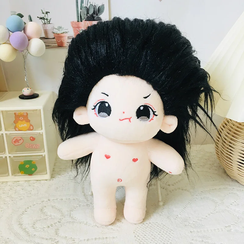 Custom new cotton baby clothes plush set can be removed without attributes cotton doll star doll